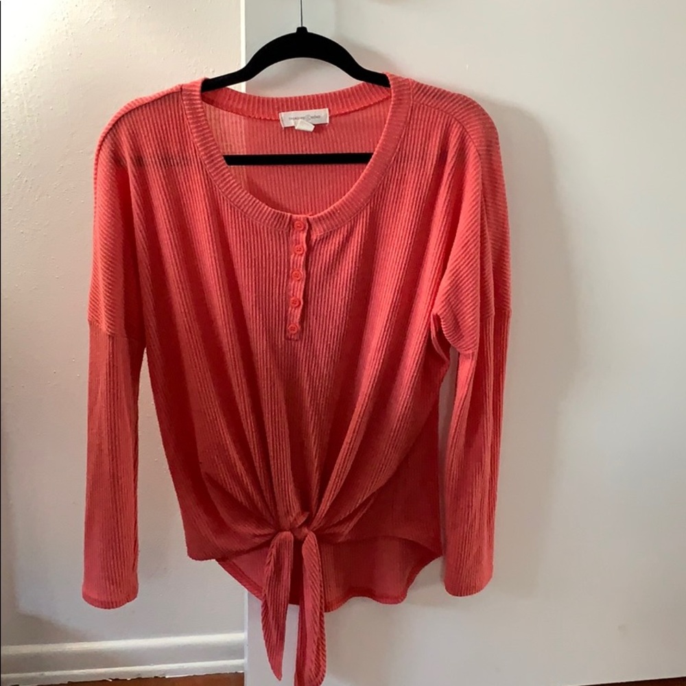 Front tie shirt